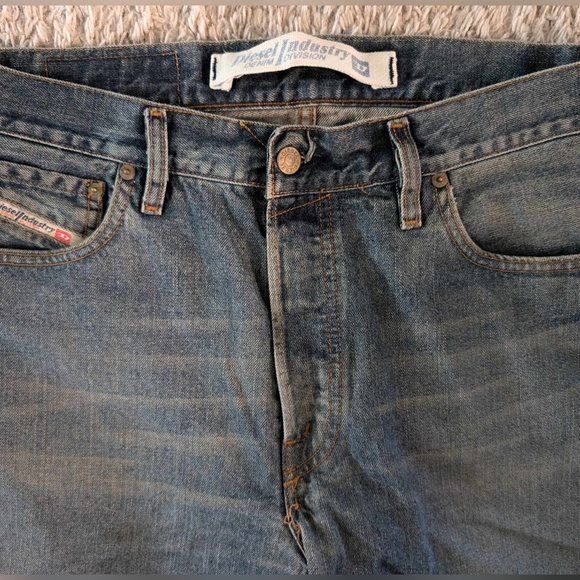 Diesel industry mens jeans size 34. Made in italy 🇮🇹 - Picture 3 of 5